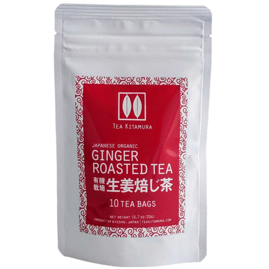 1K [Wholesale] Organic Ginger Roasted Tea (10 Tea Bags) 生姜焙じ茶ティーバッグ