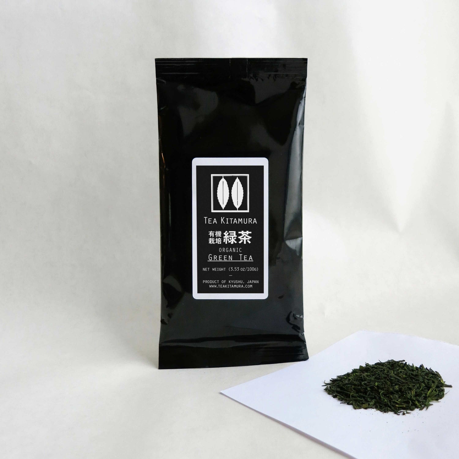 Tea Kitamura Organic Green Tea Leaf Package