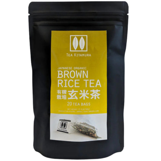 1E [Wholesale] Organic Brown Rice Tea (3g x 20 Tea Bags) 玄米茶ティーバッグ